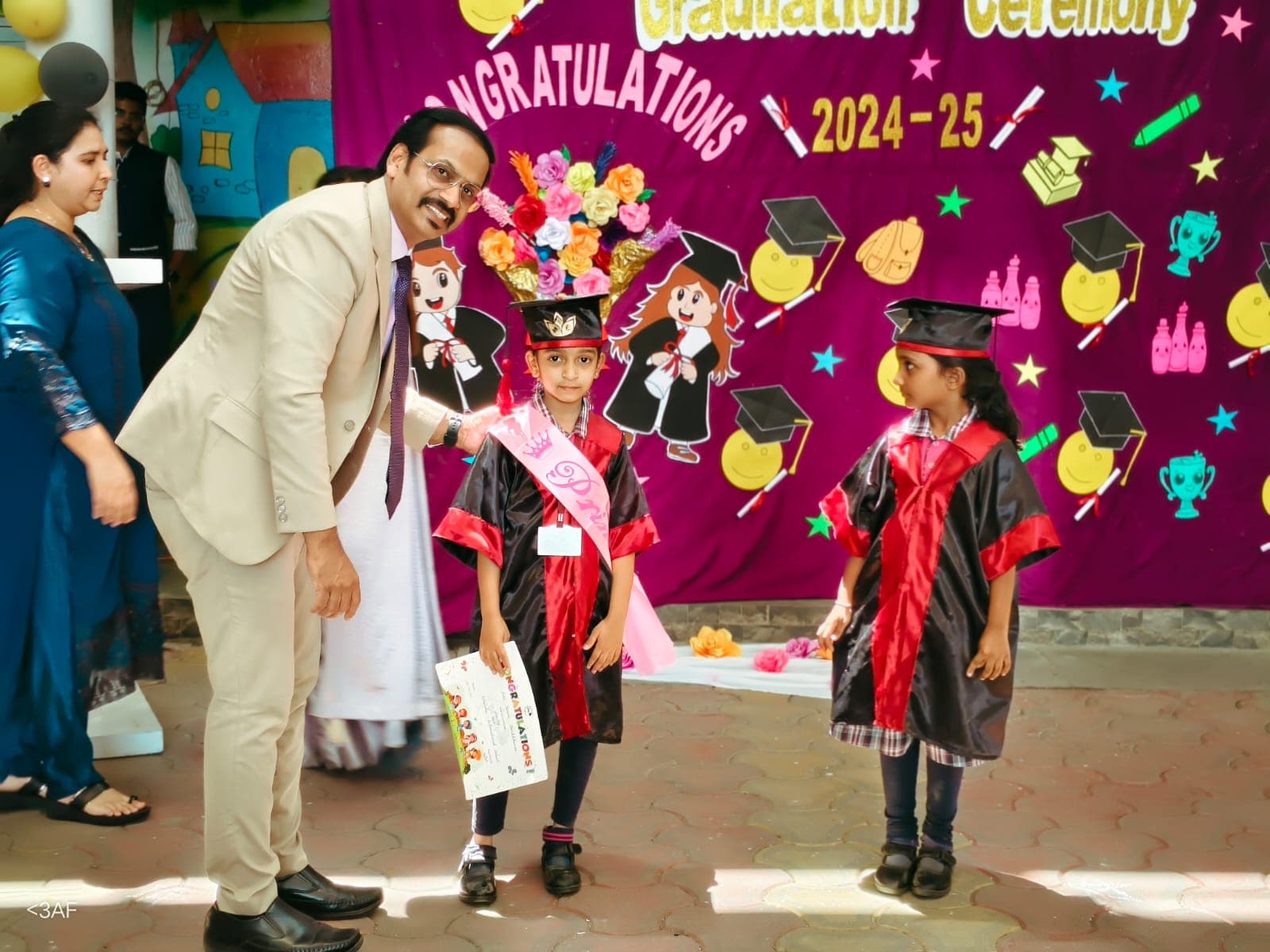 Graduation ceremony at Fellowship International School